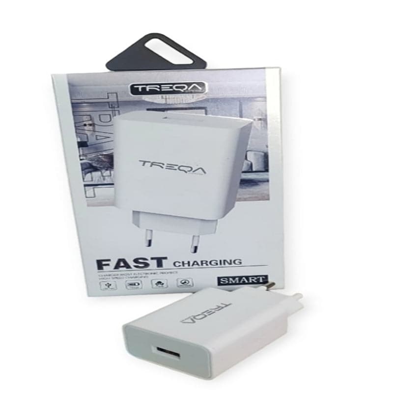 Cargador USB 3.1A con Cable V8 TREQA CH-232