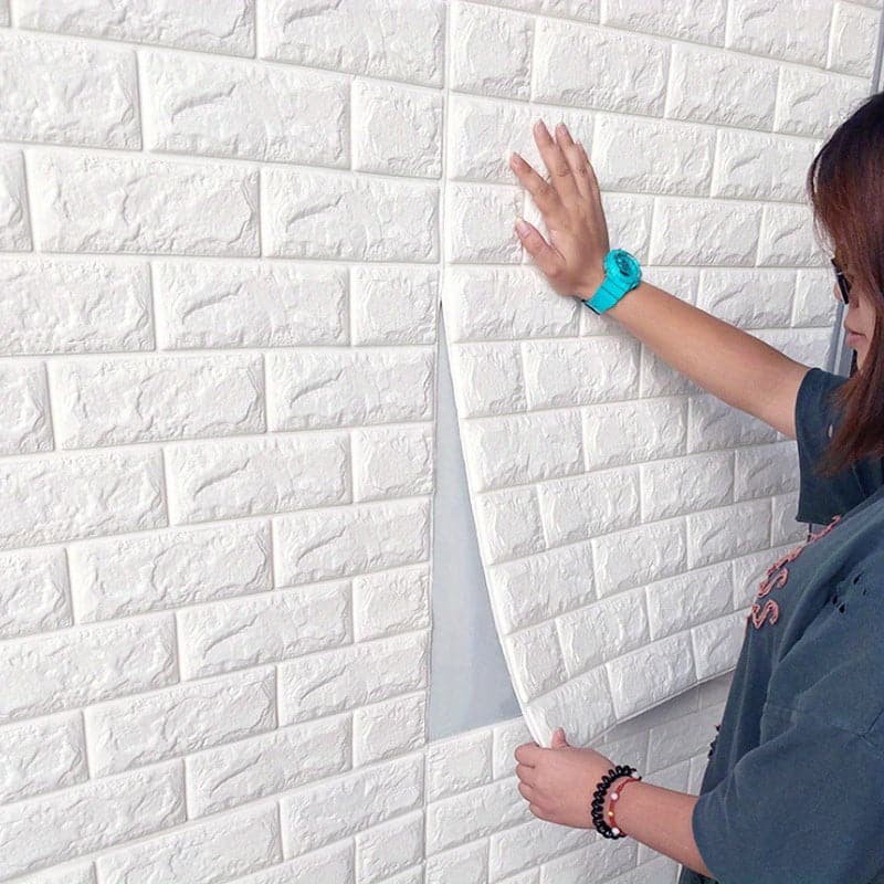 10 piezas de paneles de pared para decoración de interiores, papel tapiz adhesivo de pared 3D, decoración de habitaciones, para el hogar, dormitorio