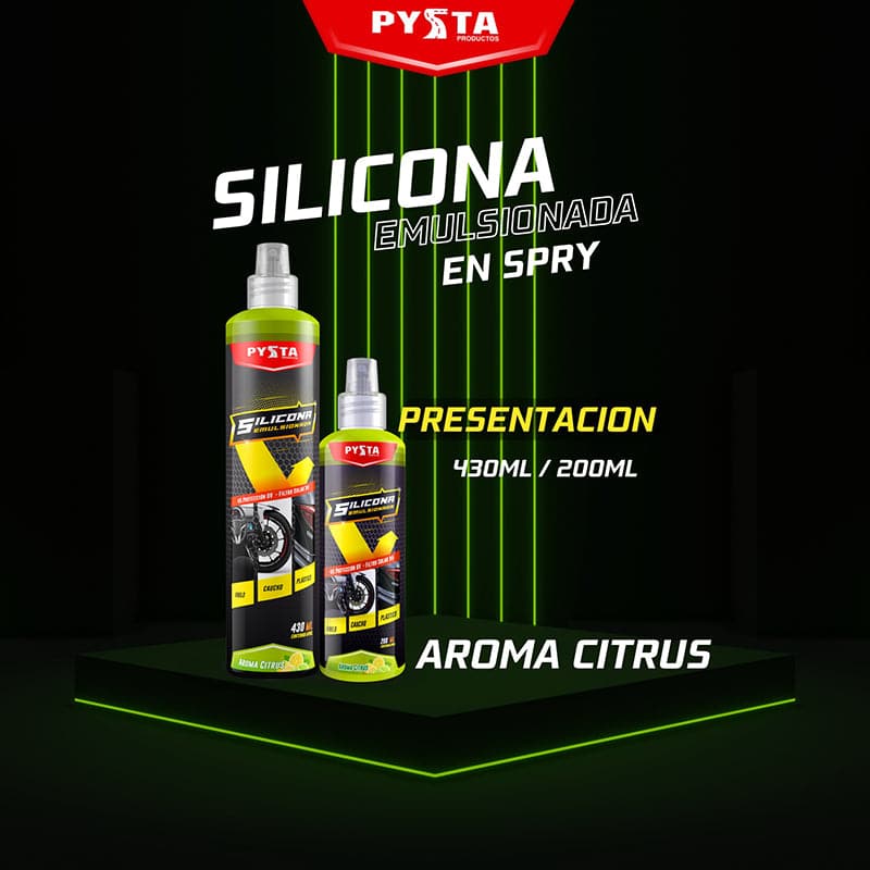 Silicona Emulsionada en Spry Aromas Varios Marca Pysta