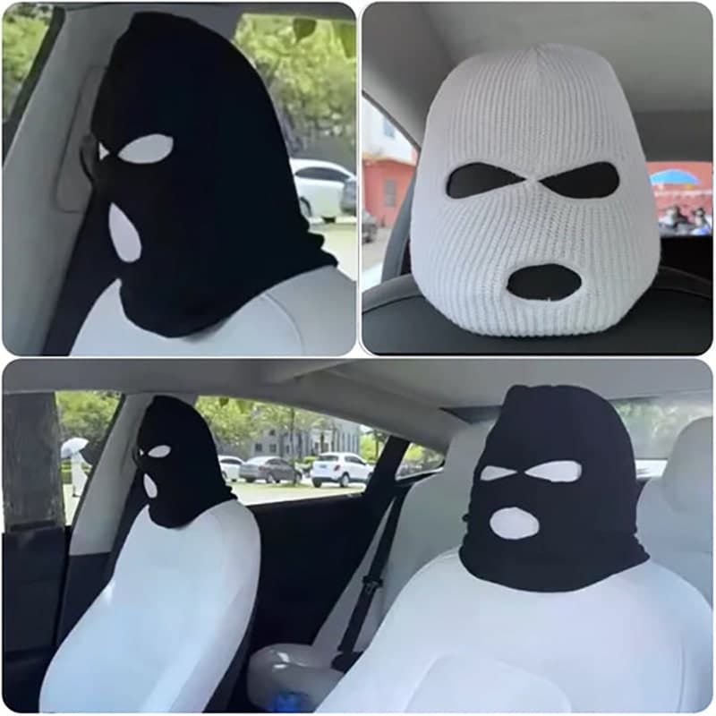 Gorro divertido para asiento de coche