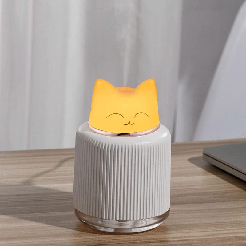 Mini Humidificador de Aire con Diseño de Gato