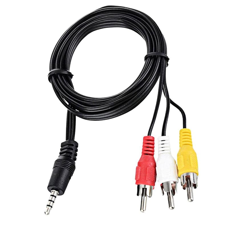 Cable RCA a Plug 3 a 1