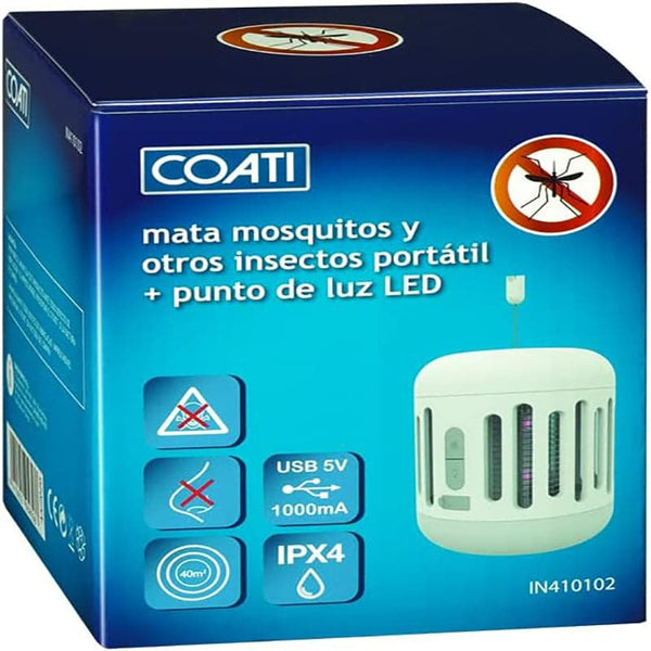 Lampara Electrica Exterminadora de Insectos Marca COATI