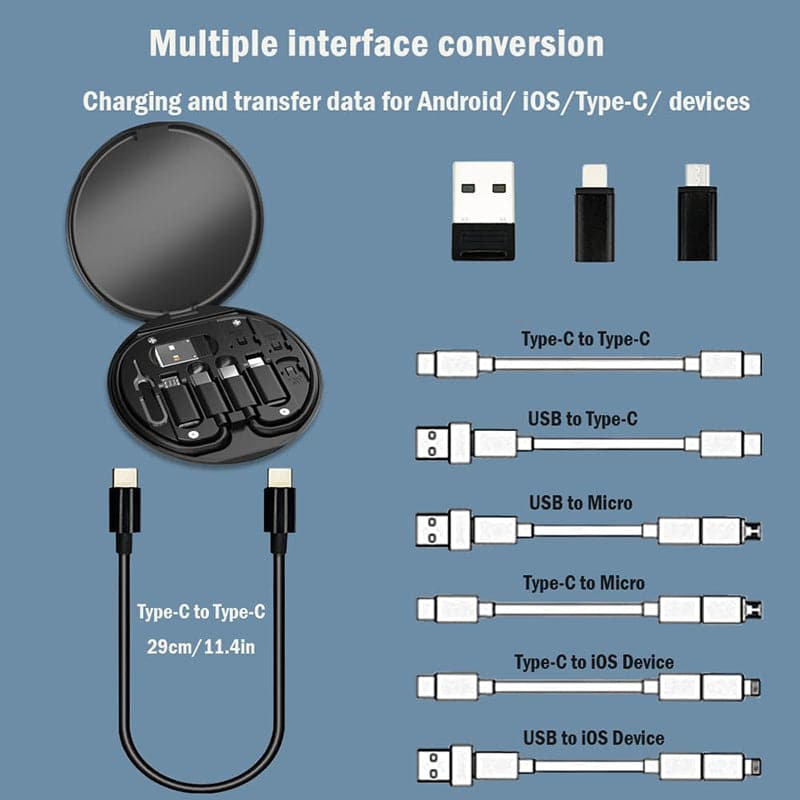 Set de Adaptadores USB para Celulares