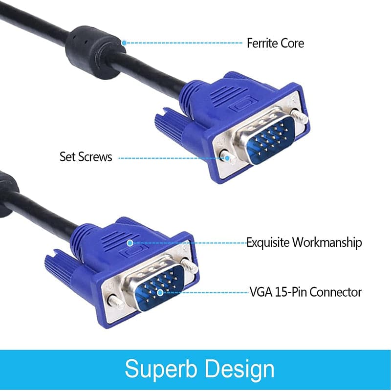 Cable VGA 5 Metros