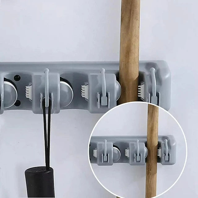 Gancho Organizador de Escobas para Pared