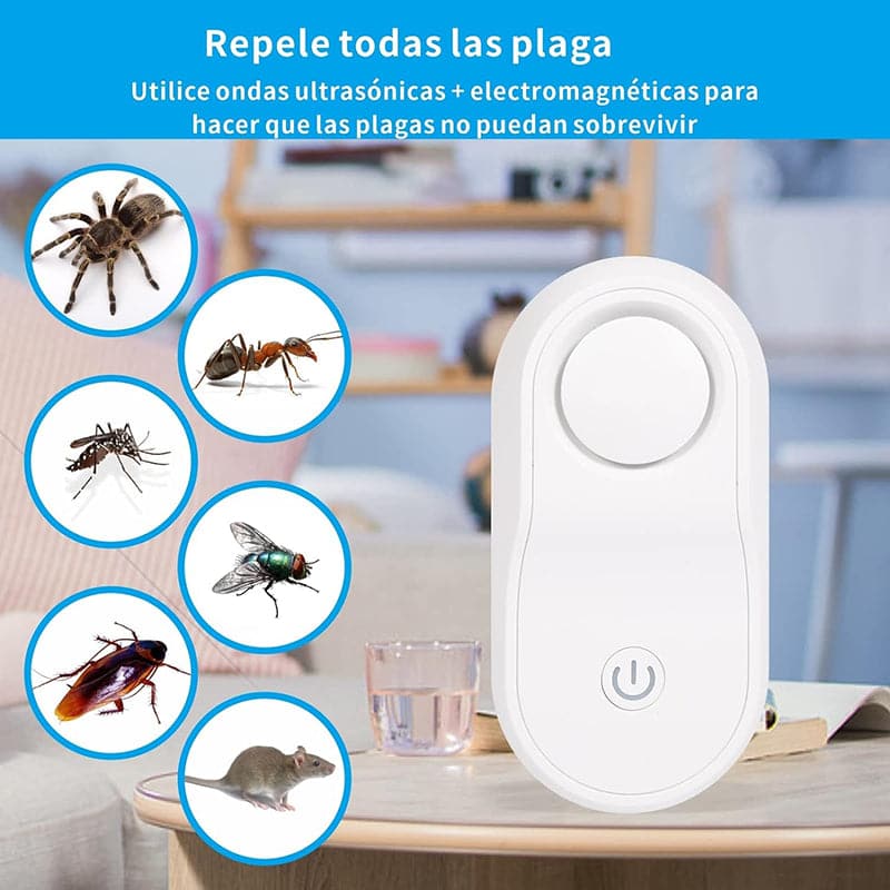 Repelente Ultrasónico para el Control de Plagas