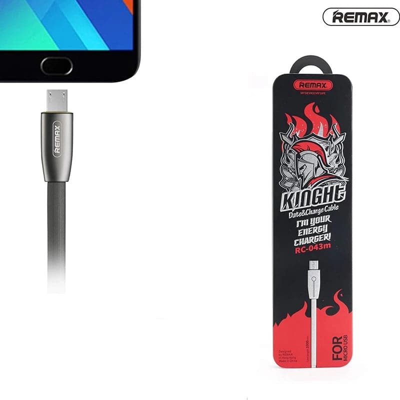 Micro USB Lightning Remax Knight RC-043i para Dispositivos Apple