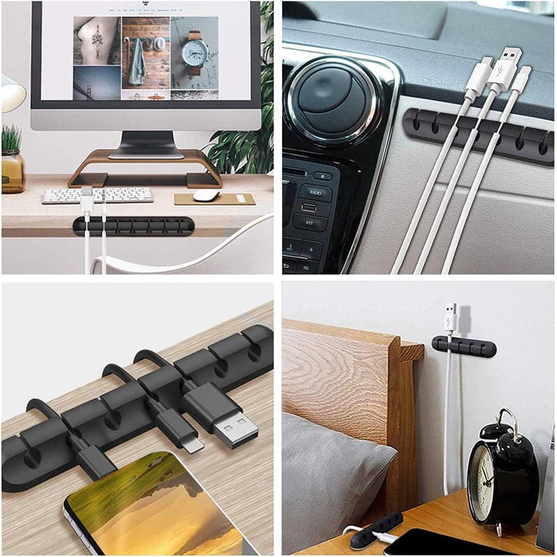 Organizador Grande para 7 Cables USB