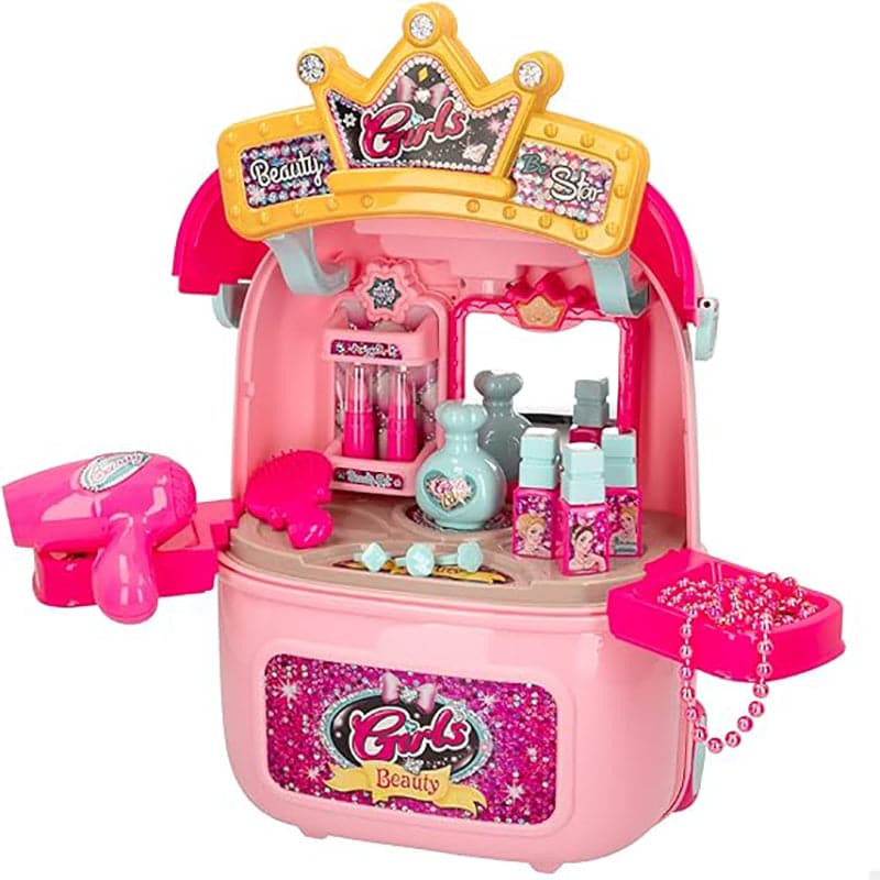 Juguete Beauty Girls Kit de Maquillaje para Niñas 2 en 1 con Luz y Sonido