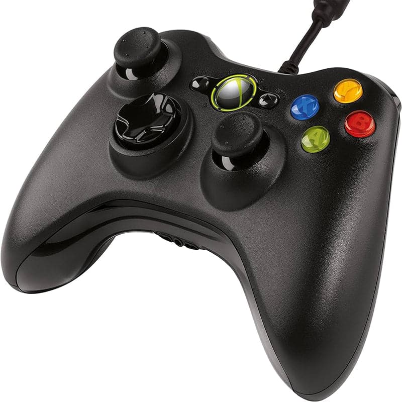 Control Microsoft de XBOX 360 con Cable