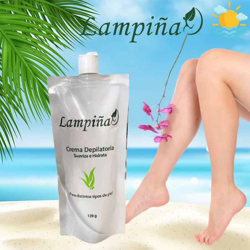 Crema Depilatoria Corporal Lampiña 120g