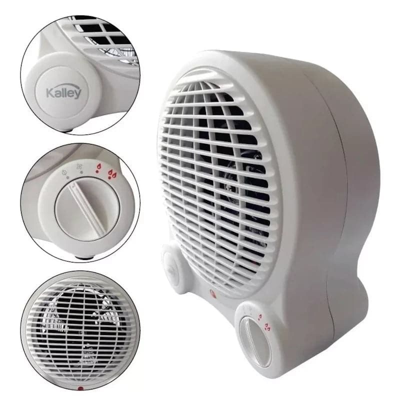 Calentador de ambiente K-ca18 de Kalley potencia de 900w hasta 1500w