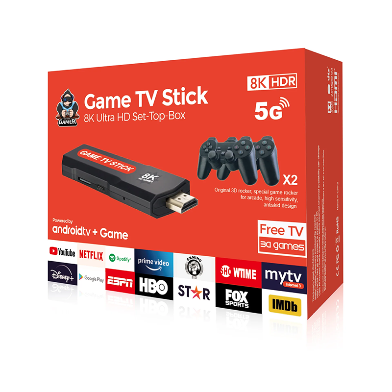 Game TV Stick HDMI M15 Caja Roja