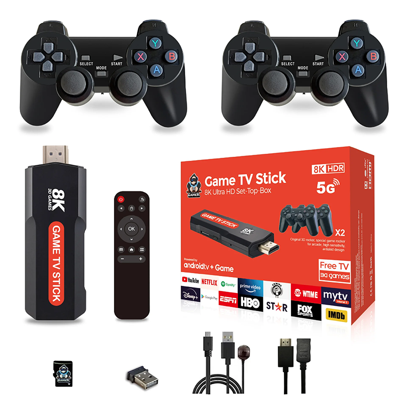 Game TV Stick HDMI M15 Caja Roja