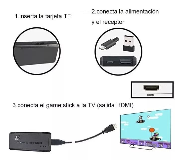 Consola de juegos retro