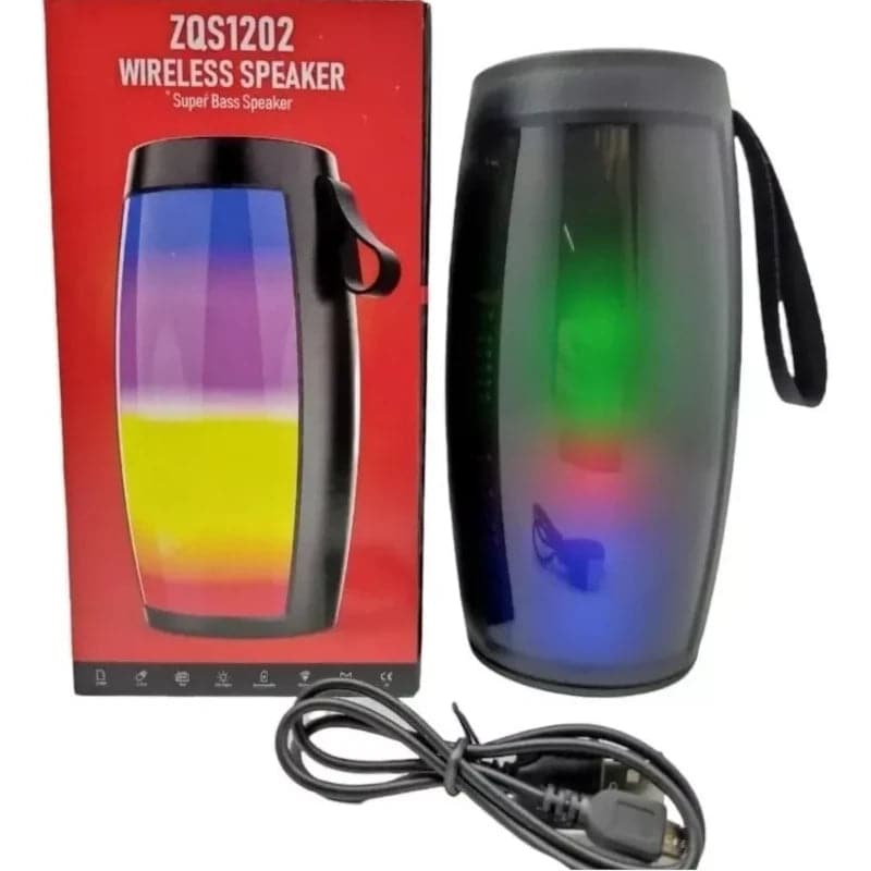 Corneta con luz led rgb Zqs1202