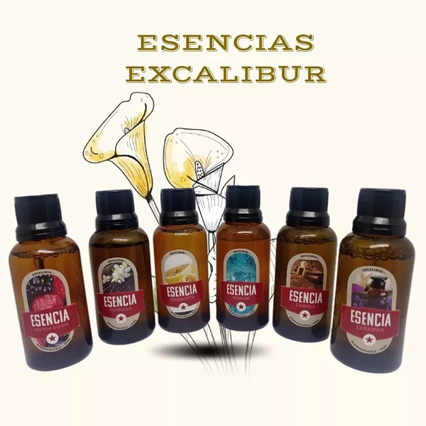 Esencias para Difusor Marca Excalibur