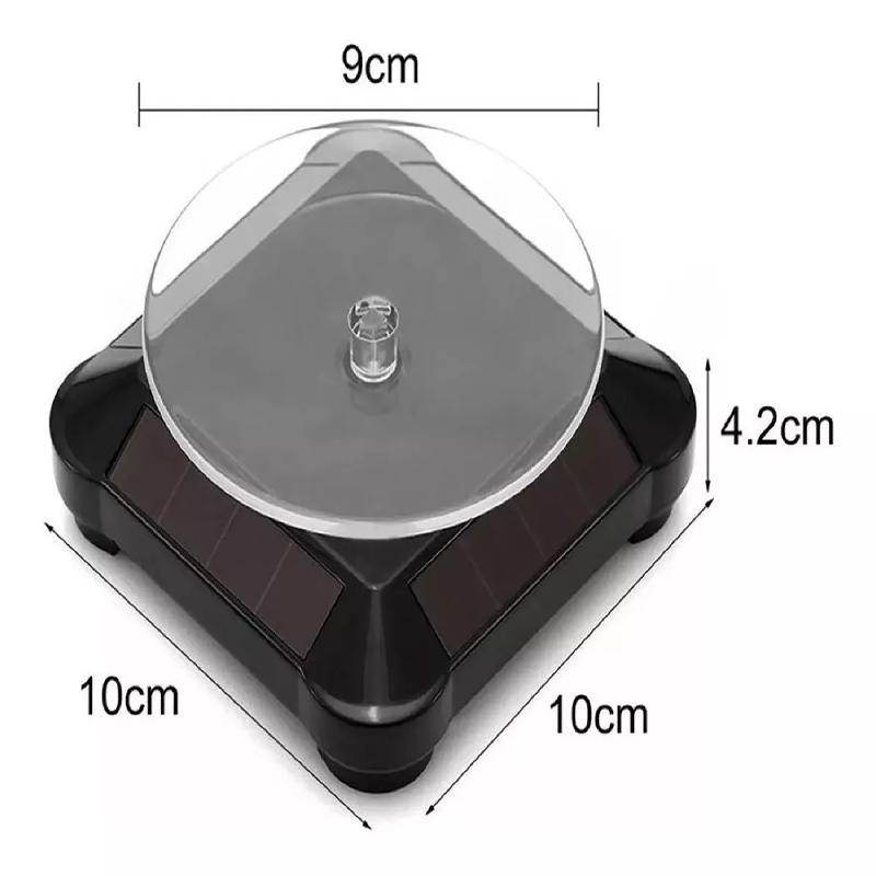 Exhibidor Solar Giratorio Rotación 360 Grados