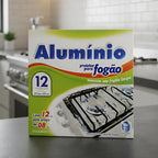 Pack 12 Protectores de Aluminio para Cocina