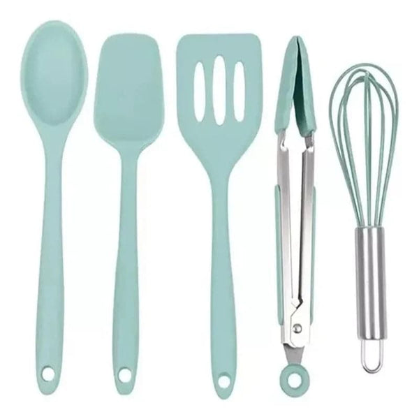 Set de 05 Utensilios de Silicona para Repostería