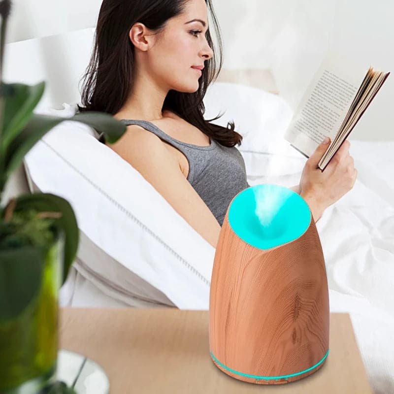 Difusor de aromas humidificador aromaterapia con luz led de 500ml