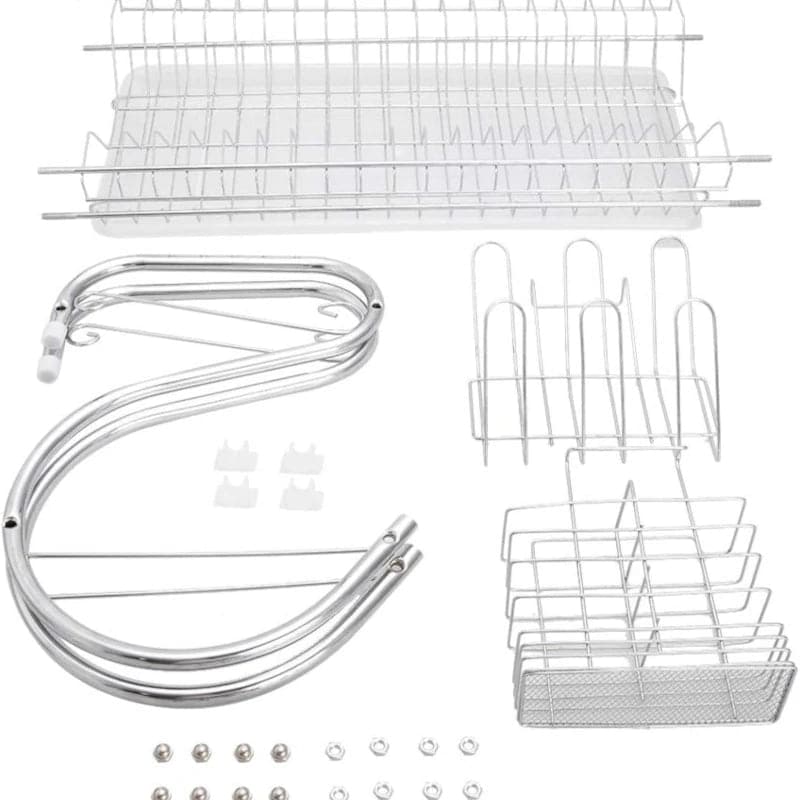 Escurridor de platos en forma de S