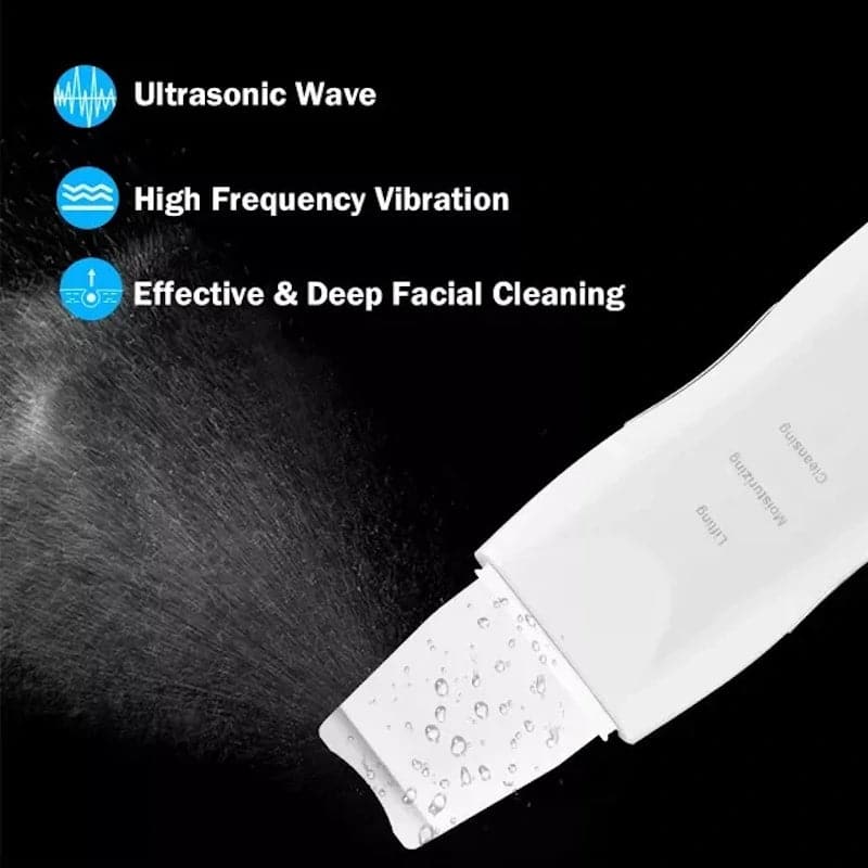 Espatula ultrasonica facial