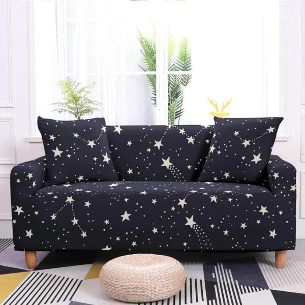 Forro para muebles con estampado de estrellas