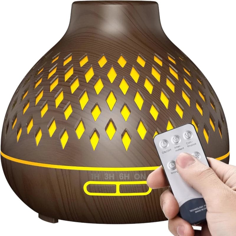 Humidificador ultrasónico y difusor de aroma con mando a distancia