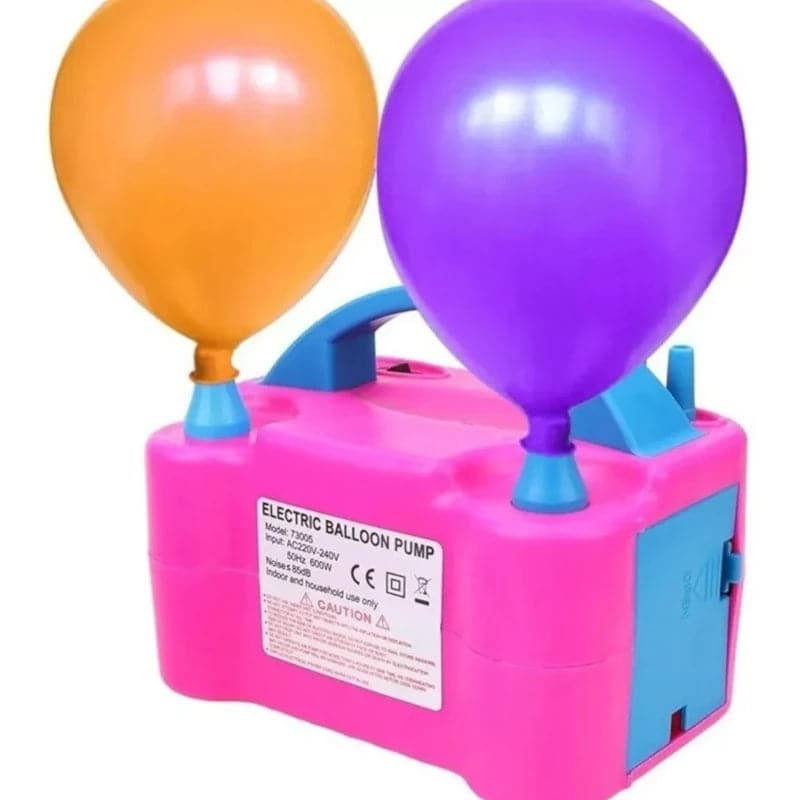 Inflador eléctrico de globos para fiestas