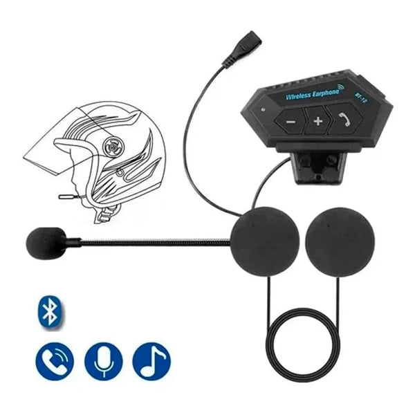 Intercomunicador bluetooth para casco de moto