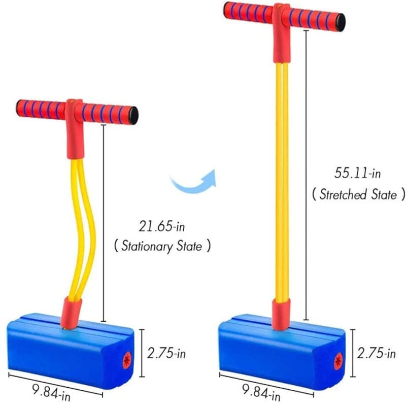 Juguete saltarín de espuma Jumper