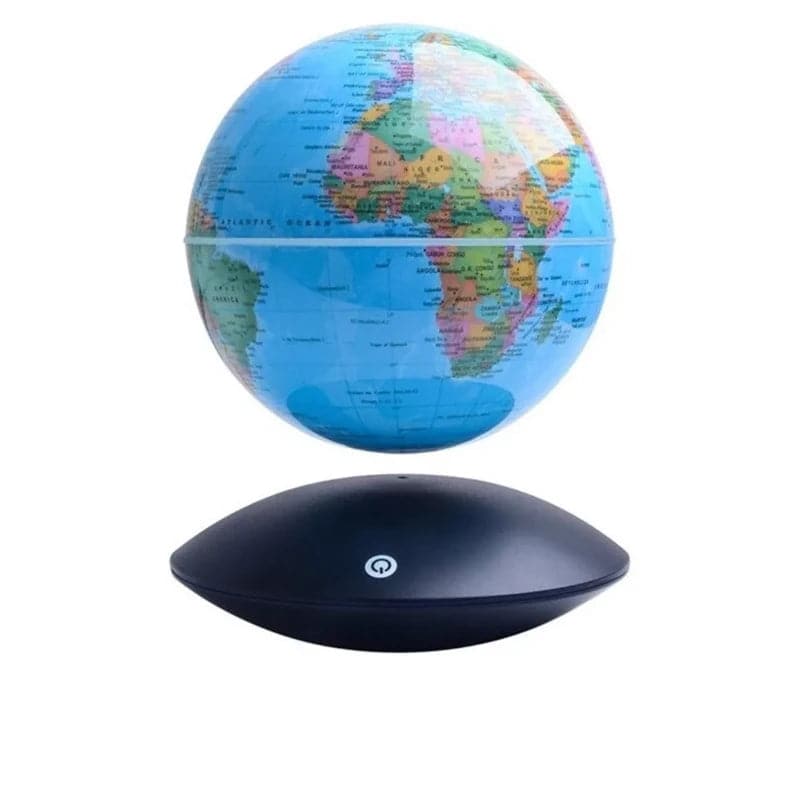 Lampara led globo terráqueo flotante 3D