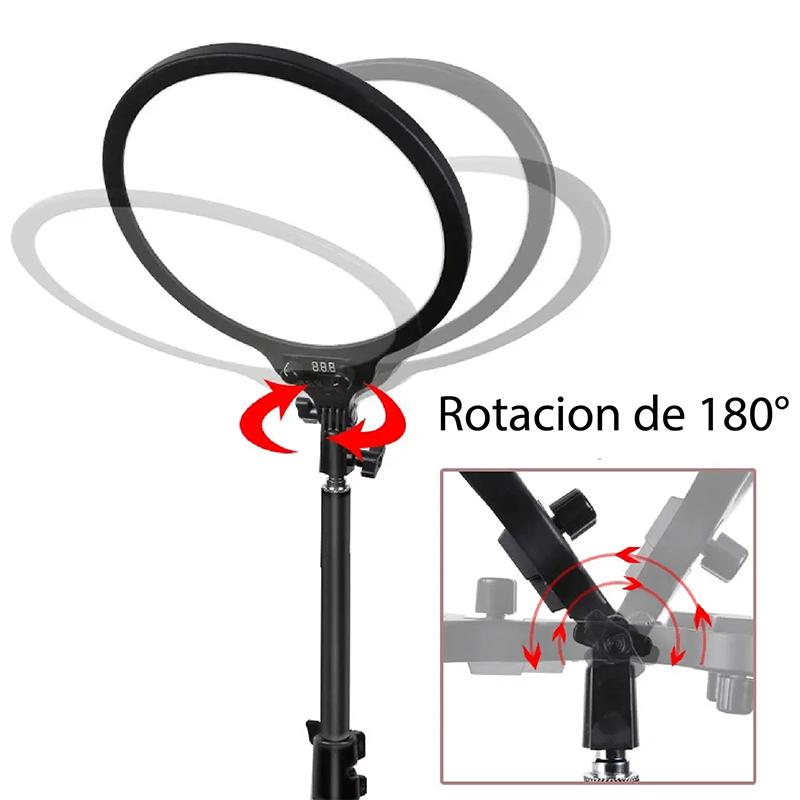 Lampara LED con Trípode AL-10