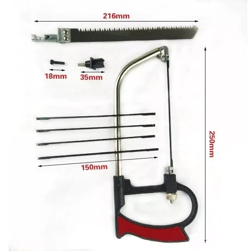 Mini sierra multifunción para carpintería 8 en 1 Magic Saw