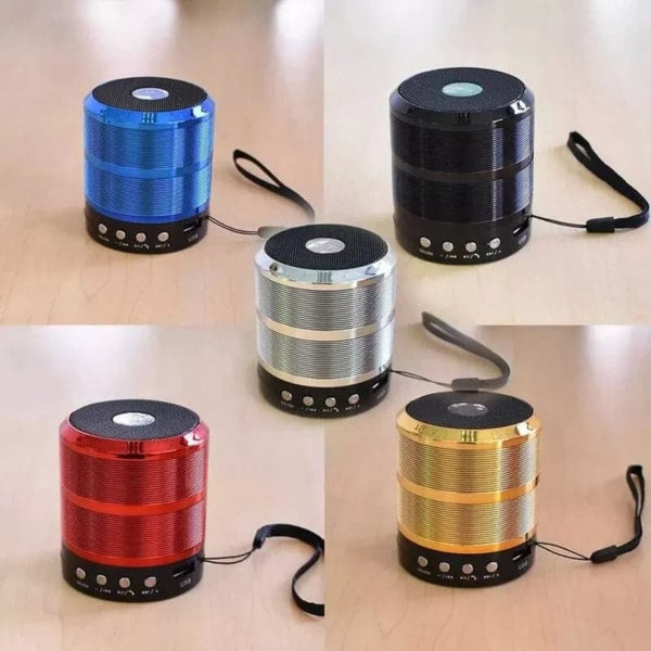 Mini speaker parlante portatil con bluetooth y radio fm