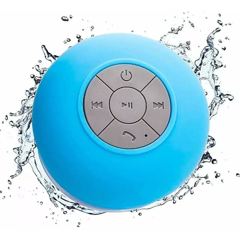 Parlante bluetooth resistente al agua para baño