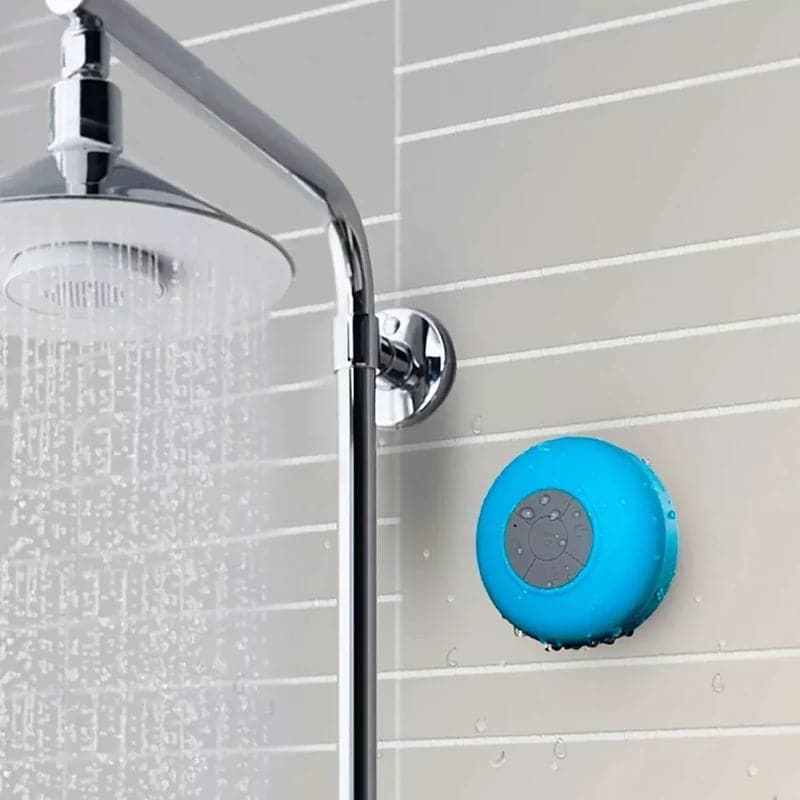 Parlante bluetooth resistente al agua para baño