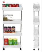 Estante con ruedas 4 niveles