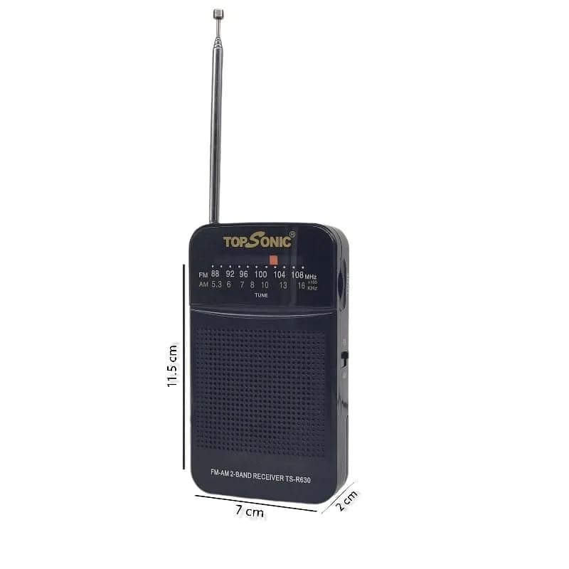 Radio 2 Bandas TopSonic TS-R630