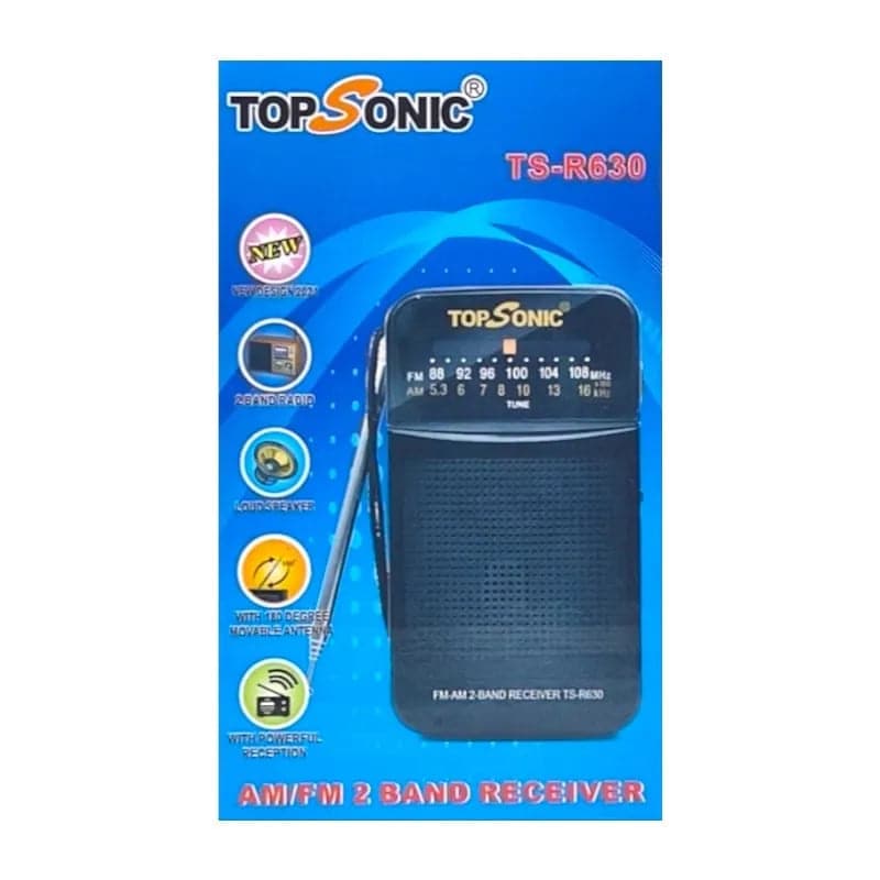 Radio 2 Bandas TopSonic TS-R630