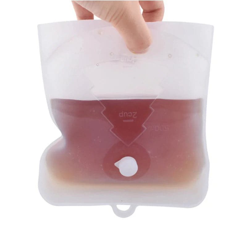 Bolsa de Silicona Hermetica para Alimentos de 1500 ml