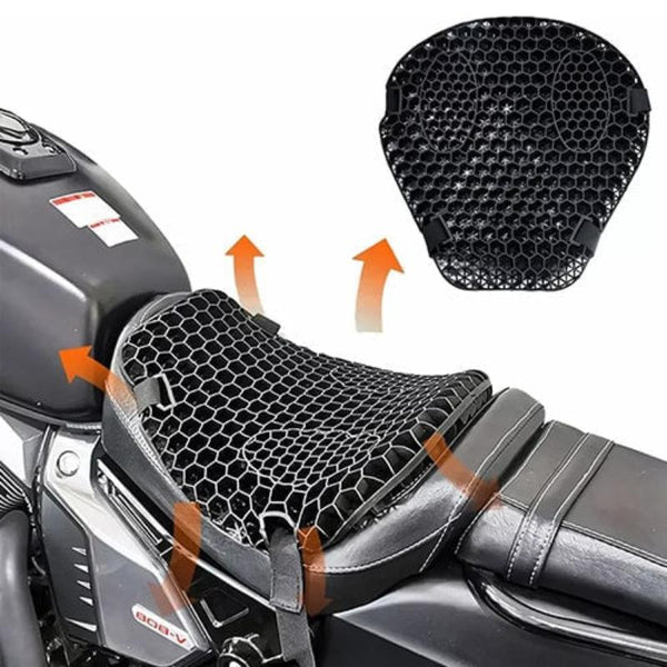 Cojín universal para moto de silicona en gel