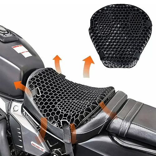 COJÍN UNIVERSAL PARA MOTO DE SILICONA EN GEL