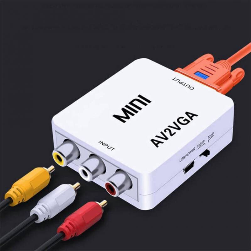 Mini Adaptador VGA - AV