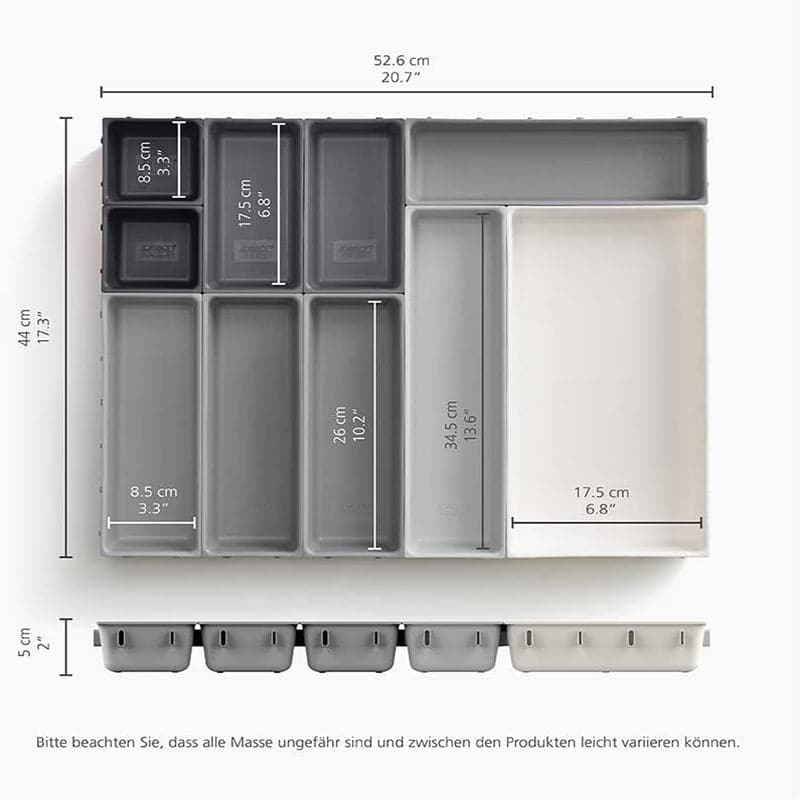 Juego Organizador de Box Joseph Joseph de 10 Piezas