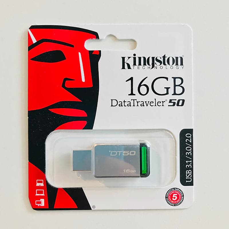 Pendrive Kingston 16GB DataTraveler50