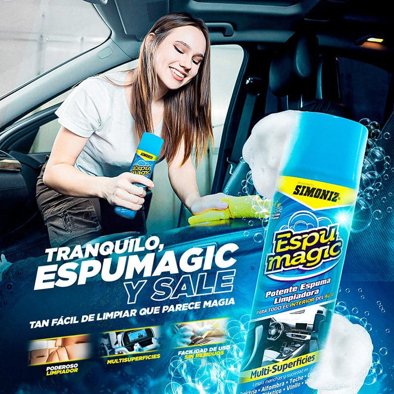 Limpiador Multiuso de Tapiceria Espumagic Simoniz 650ml