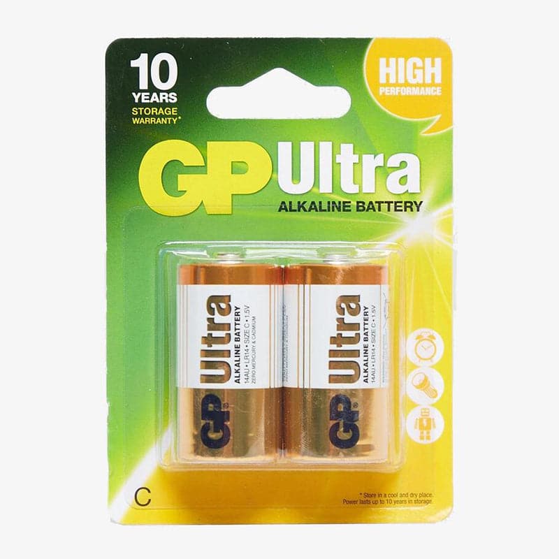 Baterias Tipo C GP Ultra 1.5v